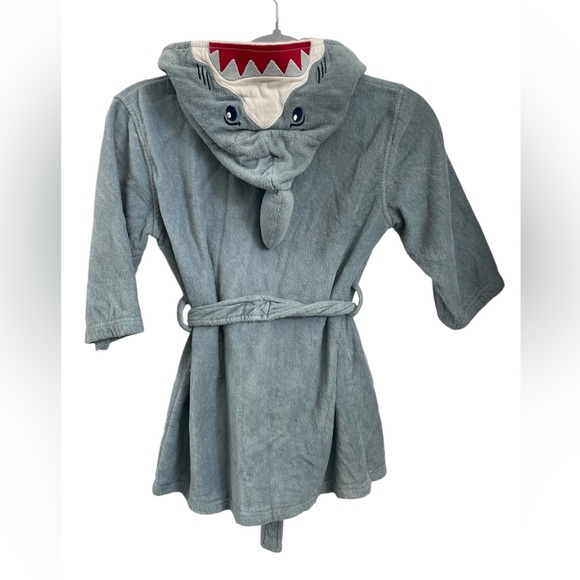Saint Eve Gray Shark Theme Hoodie Coverup Sz (S 5-6) - Picture 2 of 4